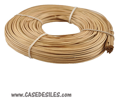 Moelle rotin couleur caramel 3mm rouleau 250g